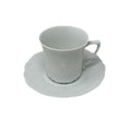 Hutschenreuther Baronesse White Espresso Cup & Saucer Set