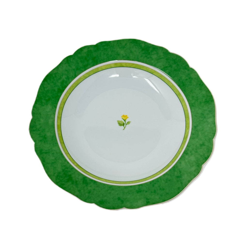 Hutschenreuther Medley Green Summer Dream Rim Soup