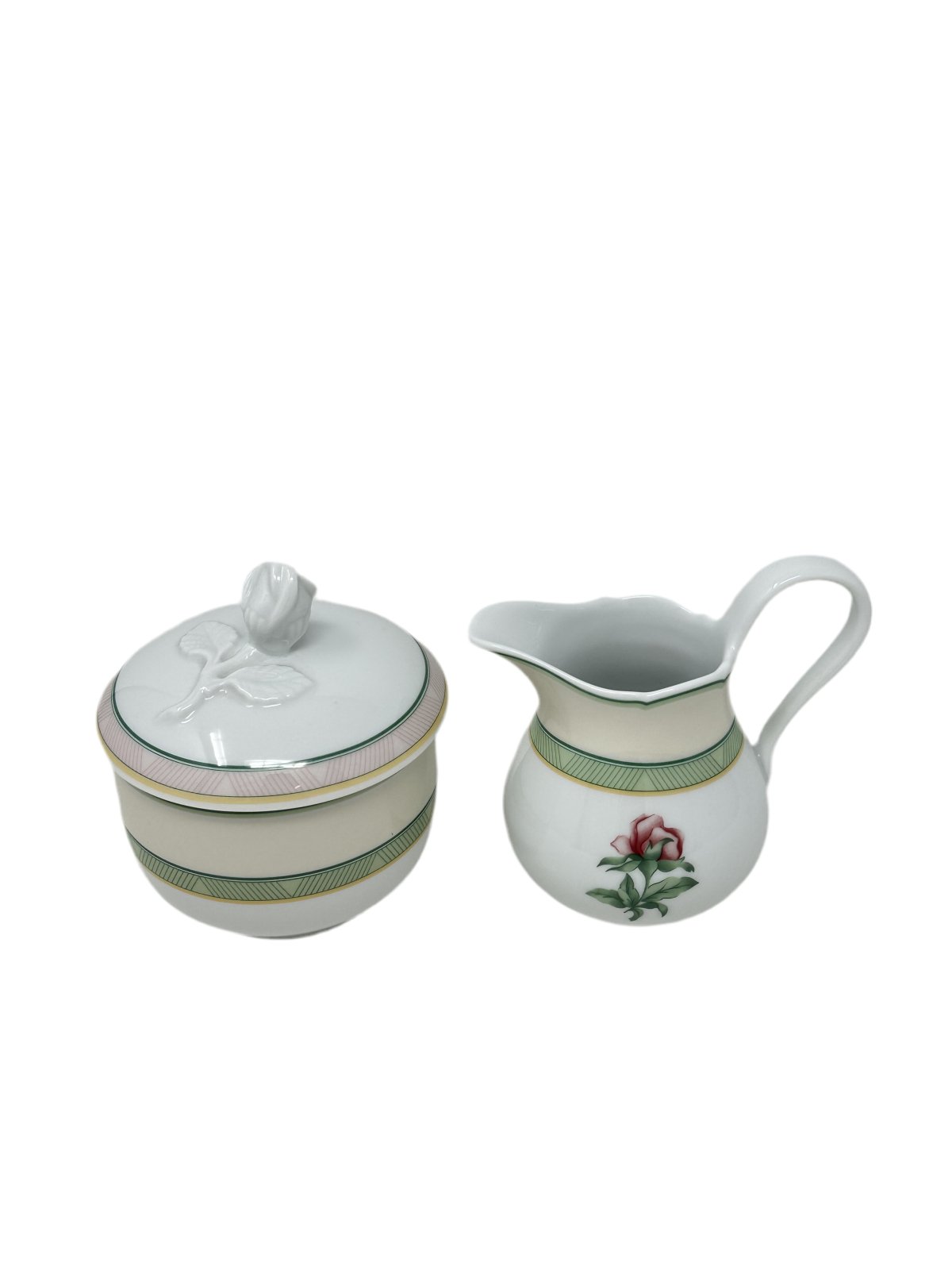 Hutschenreuther Melody Parklane (Deep Green) Sugar & Cream Set