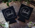 Neoprene Personalized Last Name Can Coolers #1970