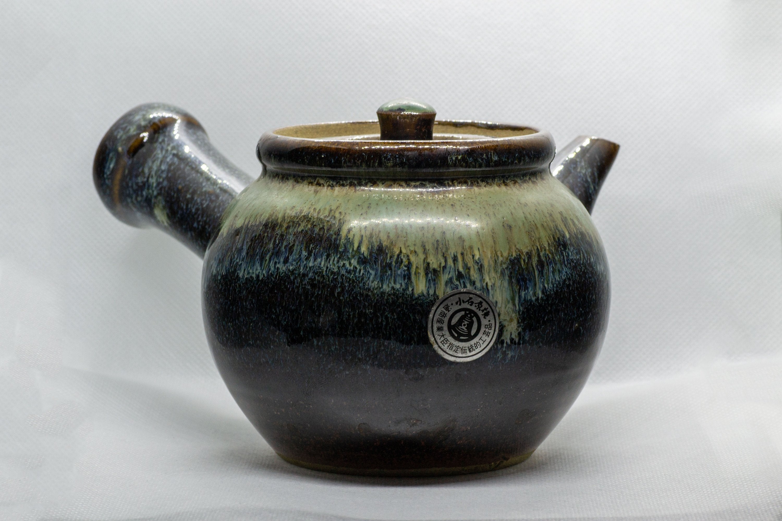 Japanese Kyusu - Large Koishiwara-yaki Ceramic Teapot - 525ml