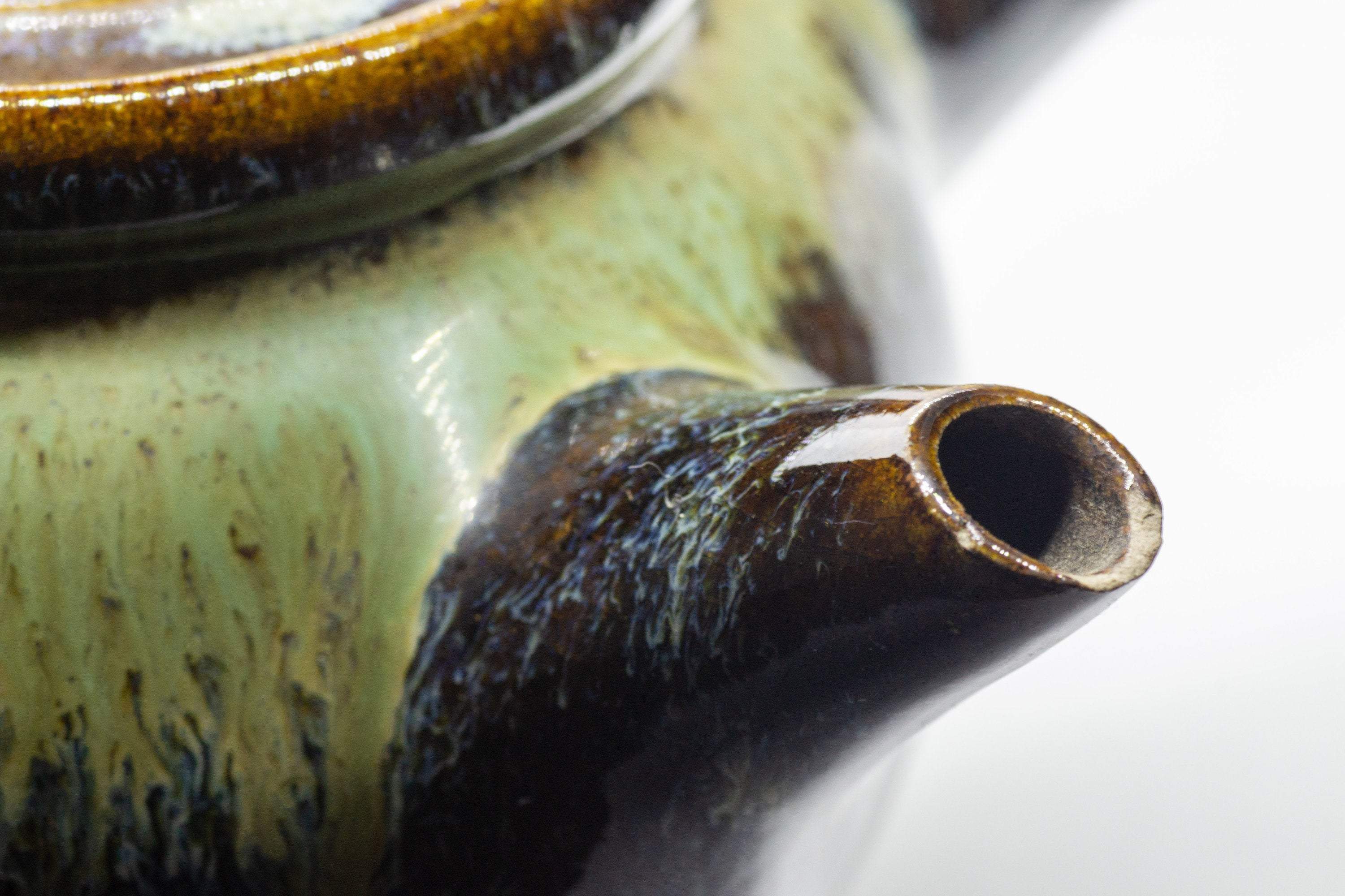 Japanese Kyusu - Large Koishiwara-yaki Ceramic Teapot - 525ml