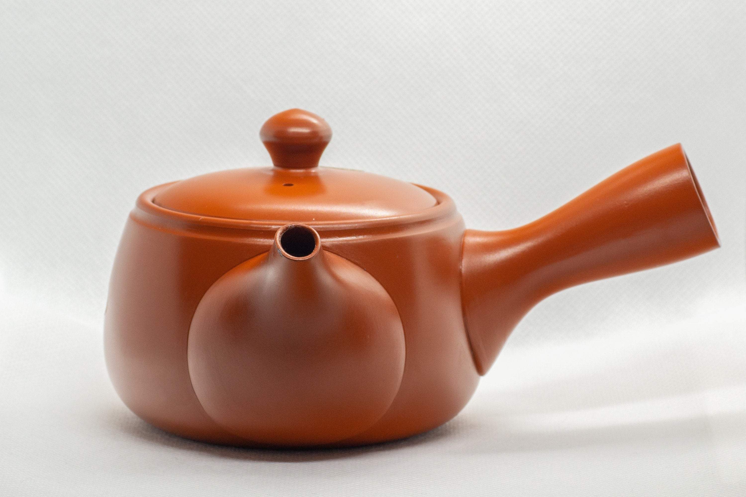 Japanese Kyusu - Large Kanji Tokoname-yaki Ceramic Teapot - 260ml