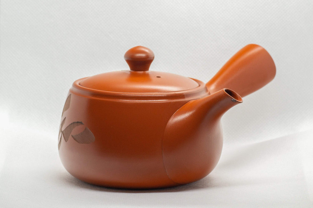 Japanese Kyusu - Large Kanji Tokoname-yaki Ceramic Teapot - 260ml