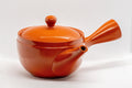 Japanese Kyusu - いわ多 Red Shudei Tokoname-yaki Ceramic Teapot - 275ml