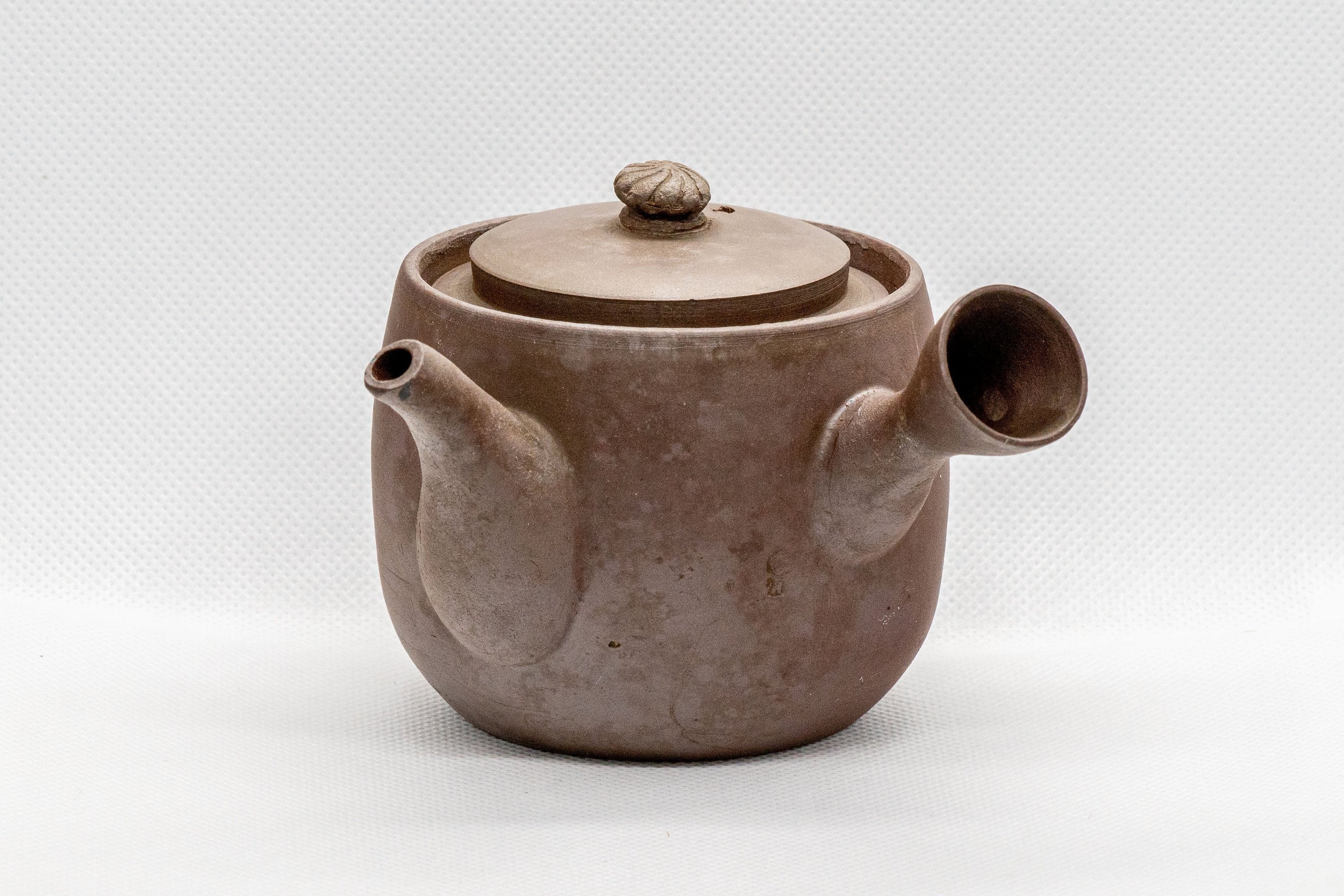 Japanese Kyusu - Small Banko-yaki Ceramic Debeso Teapot - 210ml