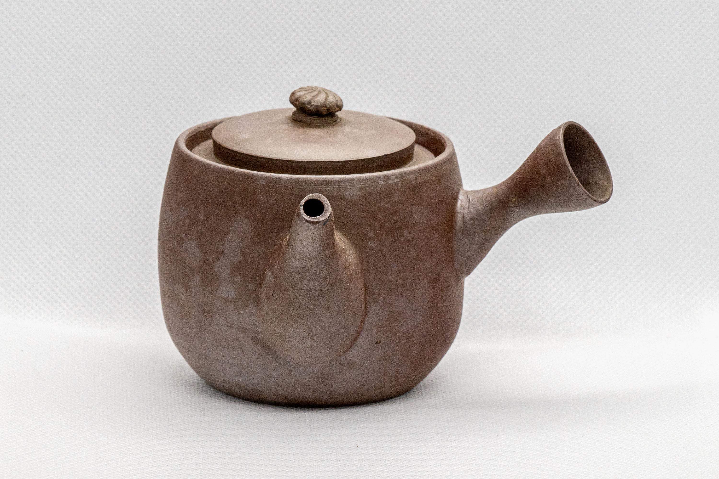 Japanese Kyusu - Small Banko-yaki Ceramic Debeso Teapot - 210ml