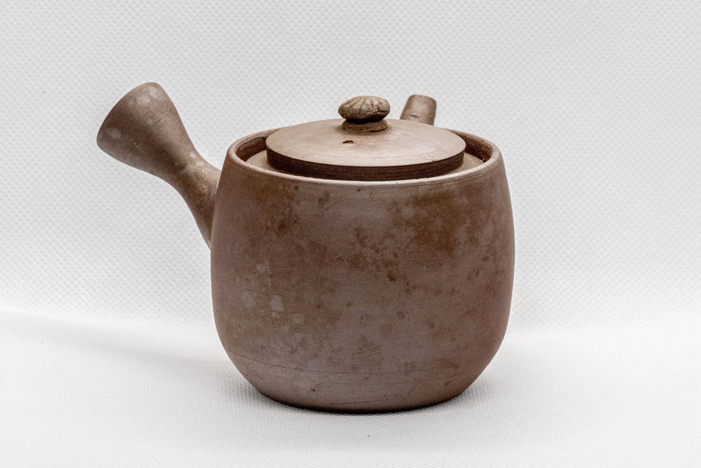 Japanese Kyusu - Small Banko-yaki Ceramic Debeso Teapot - 210ml