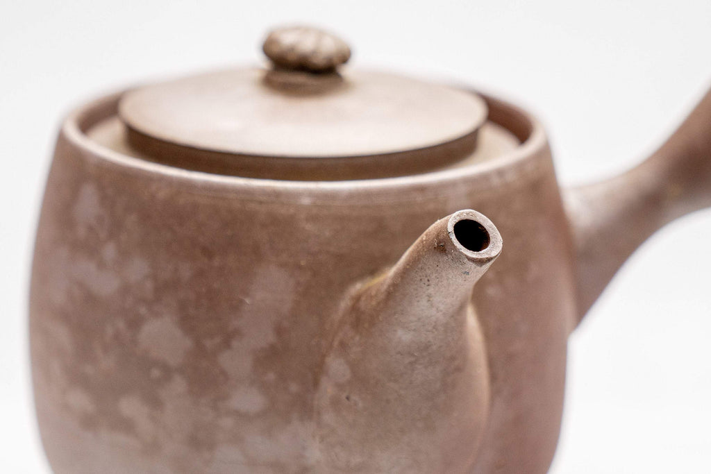 Japanese Kyusu - Small Banko-yaki Ceramic Debeso Teapot - 210ml