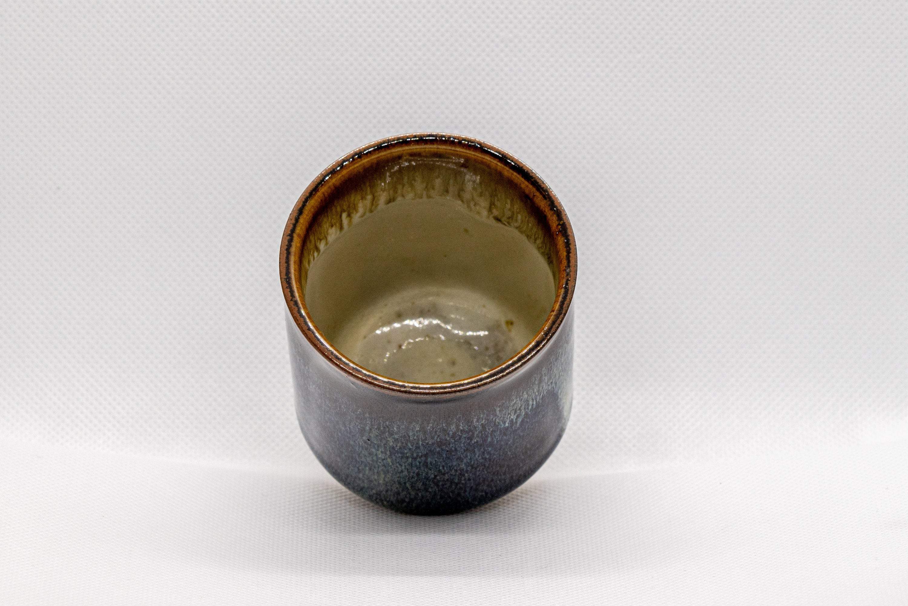 Japanese Teacup - Hare's Fur Tsutsu-gata Yunomi - 120ml