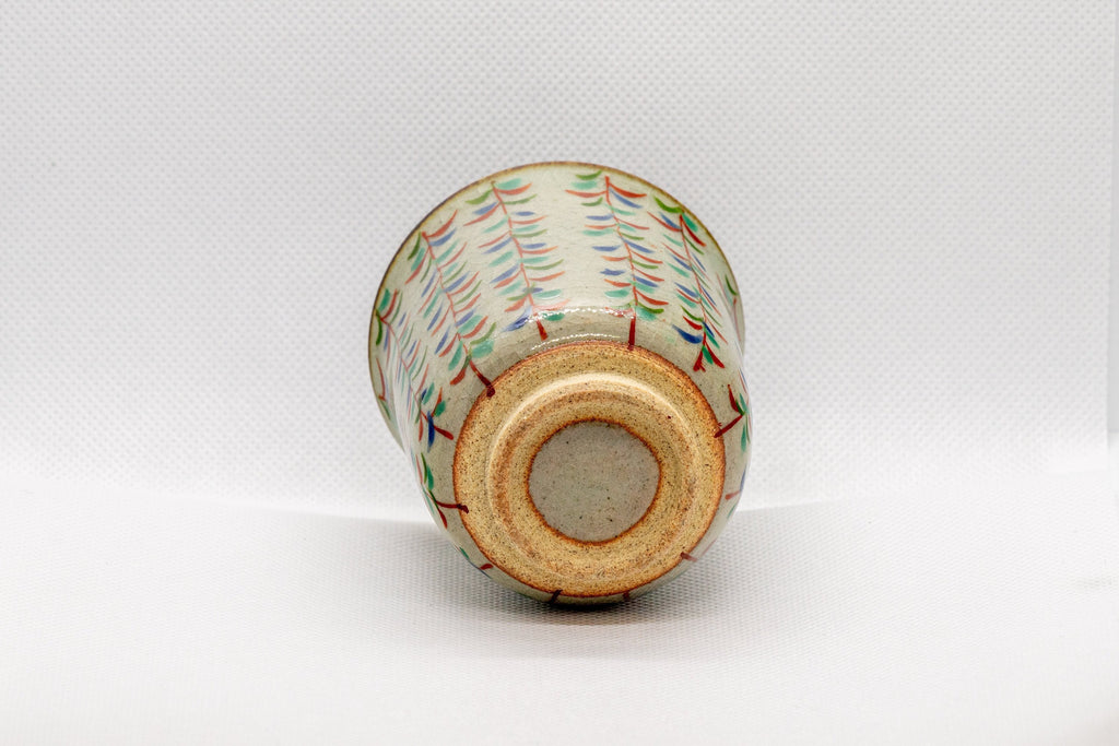 Japanese Teacup - Shibukusa-yaki Tsutsu-gata Yunomi - 135ml