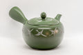 Japanese Kyusu - 档陽 Mishima Inlay Green Tokoname-yaki Teapot - 290ml
