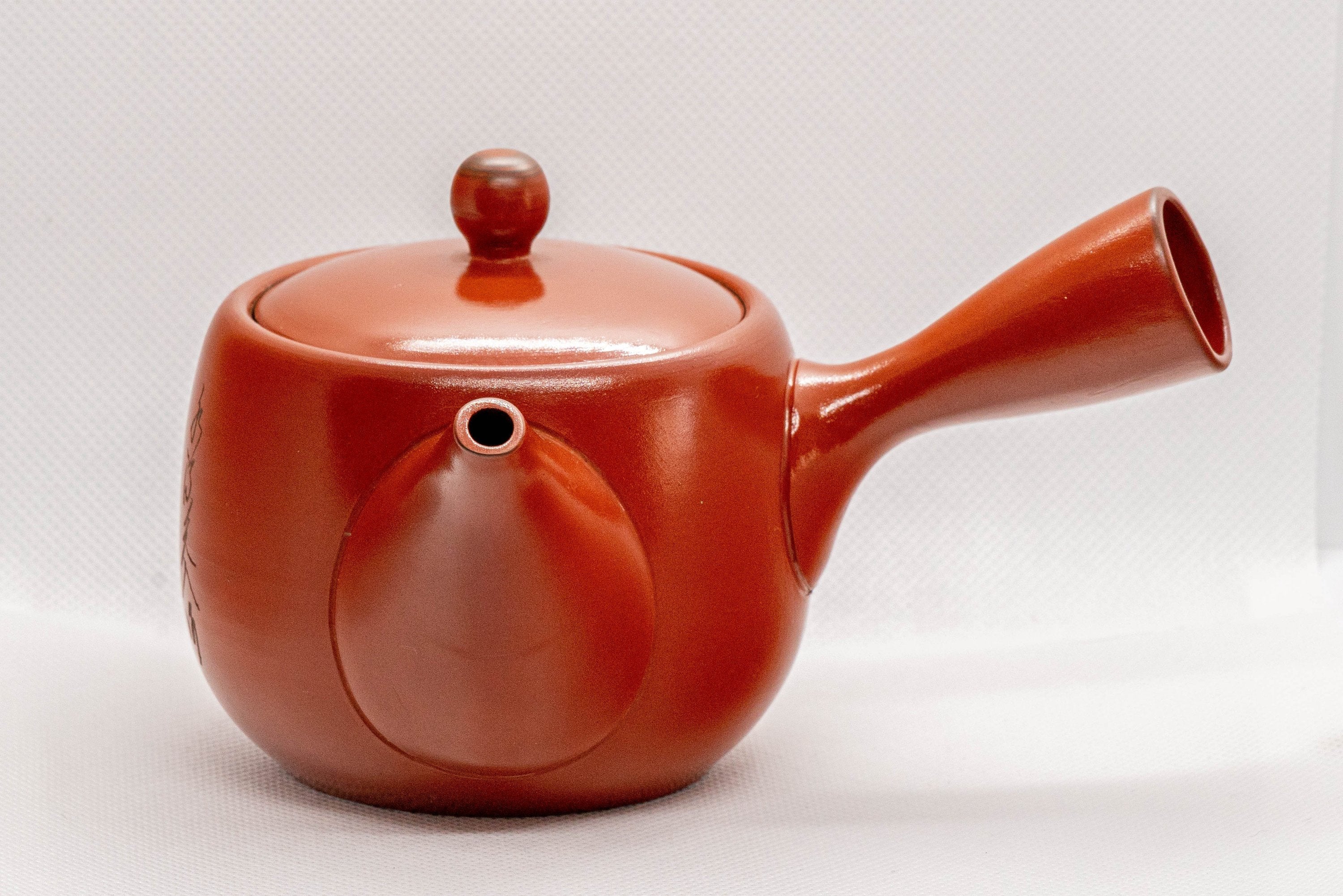 Japanese Kyusu - Tokoname-yaki Ceramic Teapot with Mesh Strainer - 300ml