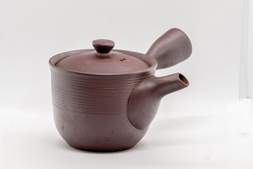 Japanese Kyusu - Tall Banko-yaki Ceramic Teapot - 170ml