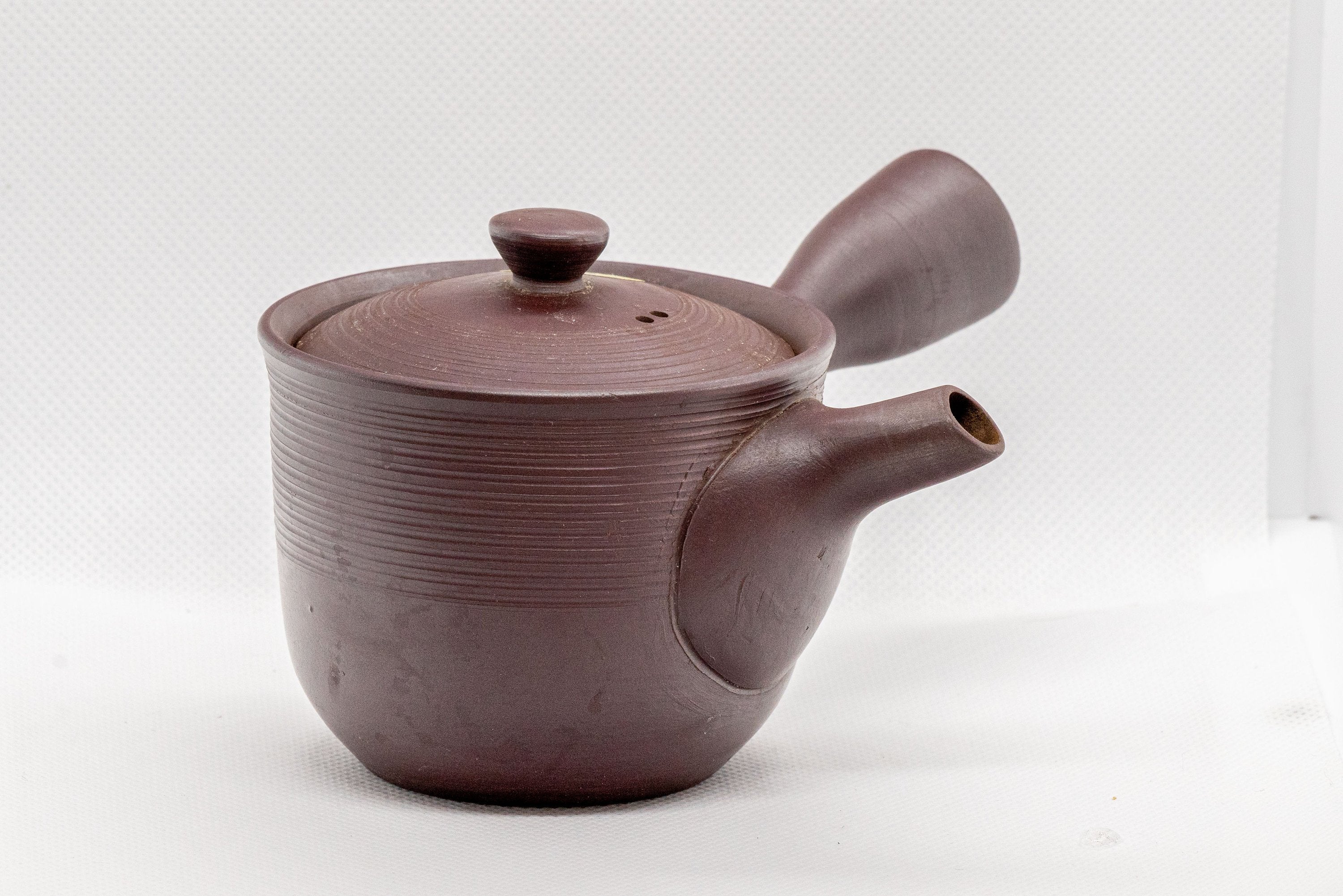 Japanese Kyusu - Tall Banko-yaki Ceramic Teapot - 170ml