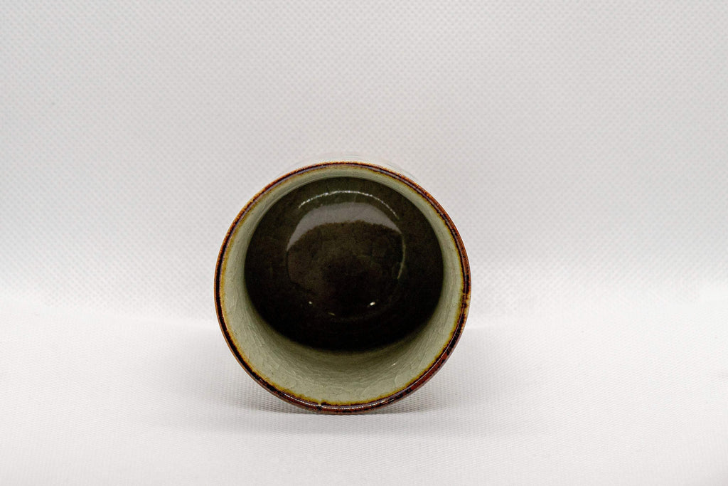 Japanese Teacup - Shibukusa-yaki Tsutsu-gata Yunomi - 135ml