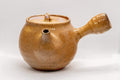 Japanese Kyusu - Maru-gata Hagi-yaki Do-ake Teapot - 350ml