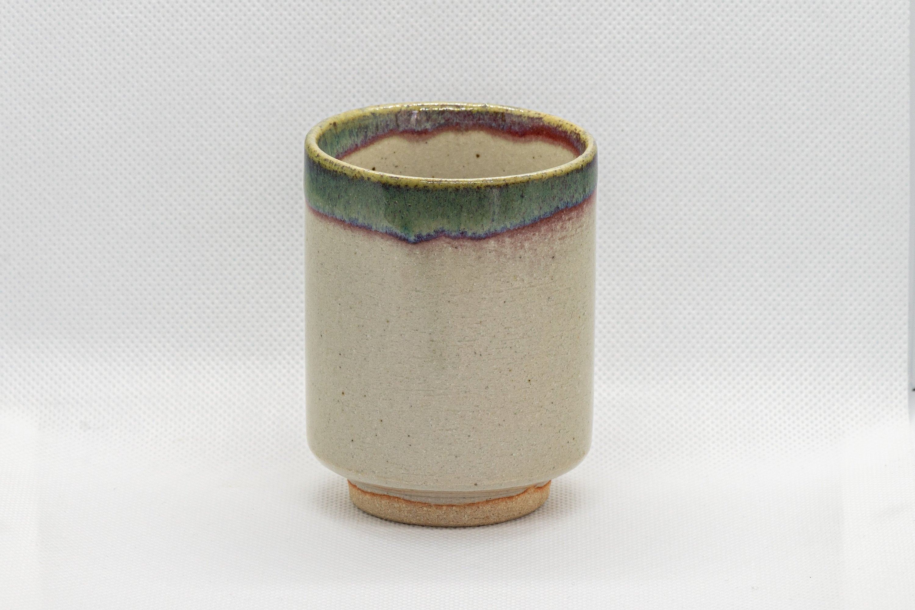 Japanese Teacup - Drip-Glazed Agano-yaki Yunomi - 165ml