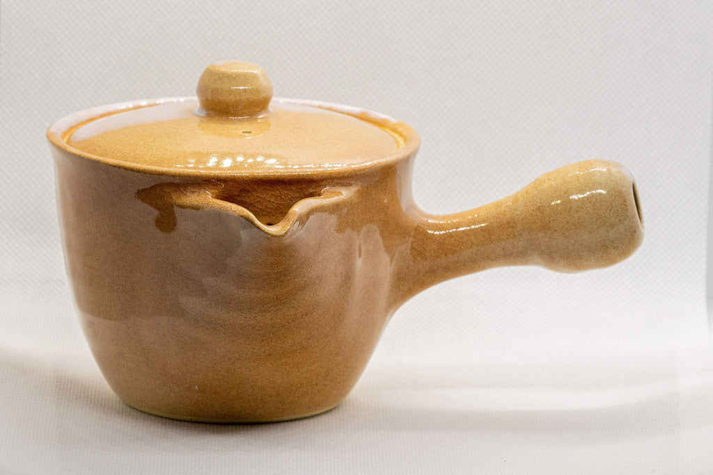 Japanese Kyusu - Houhin-style Hagi-yaki Do-ake Teapot - 300ml