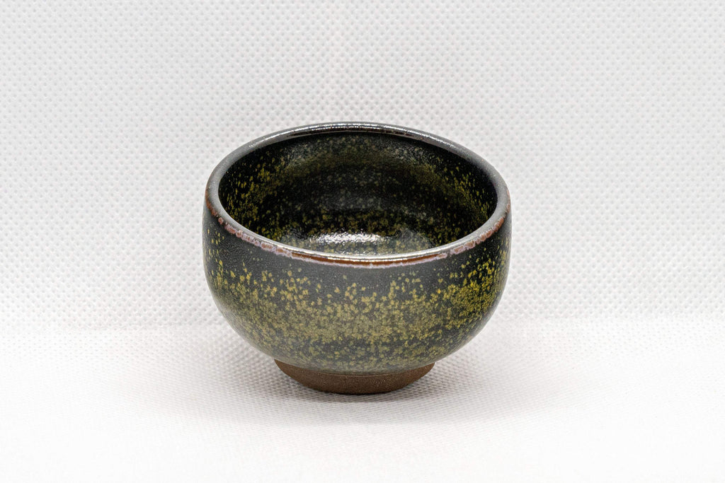 Japanese Teacups - Set of 5 Tenmoku Glazed Guinomi - 50ml