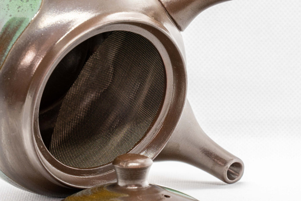Japanese Kyusu - Hakeme Banko-yaki Teapot - 360ml