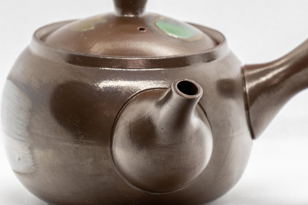 Japanese Kyusu - Hakeme Banko-yaki Teapot - 360ml