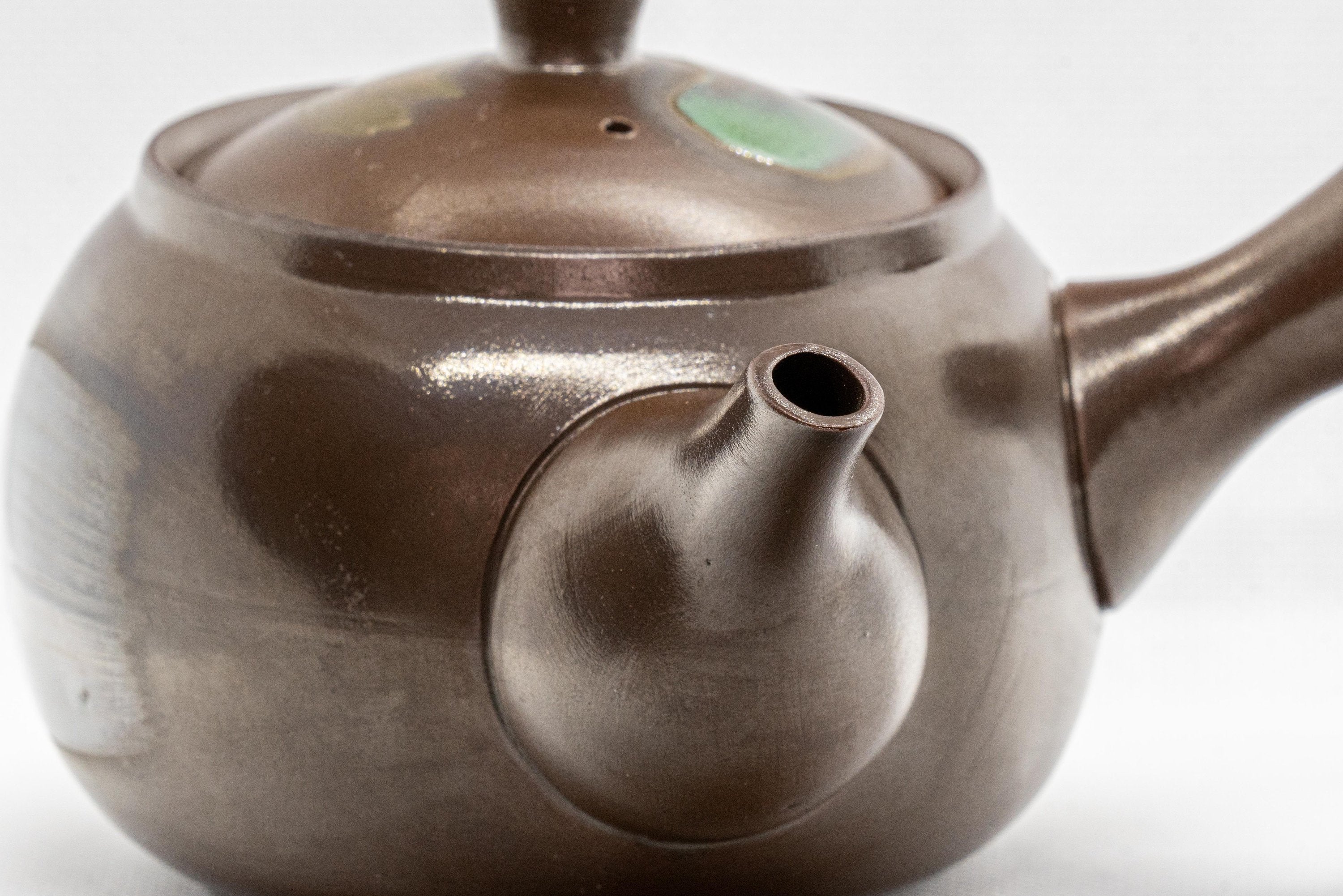 Japanese Kyusu - Hakeme Banko-yaki Teapot - 360ml
