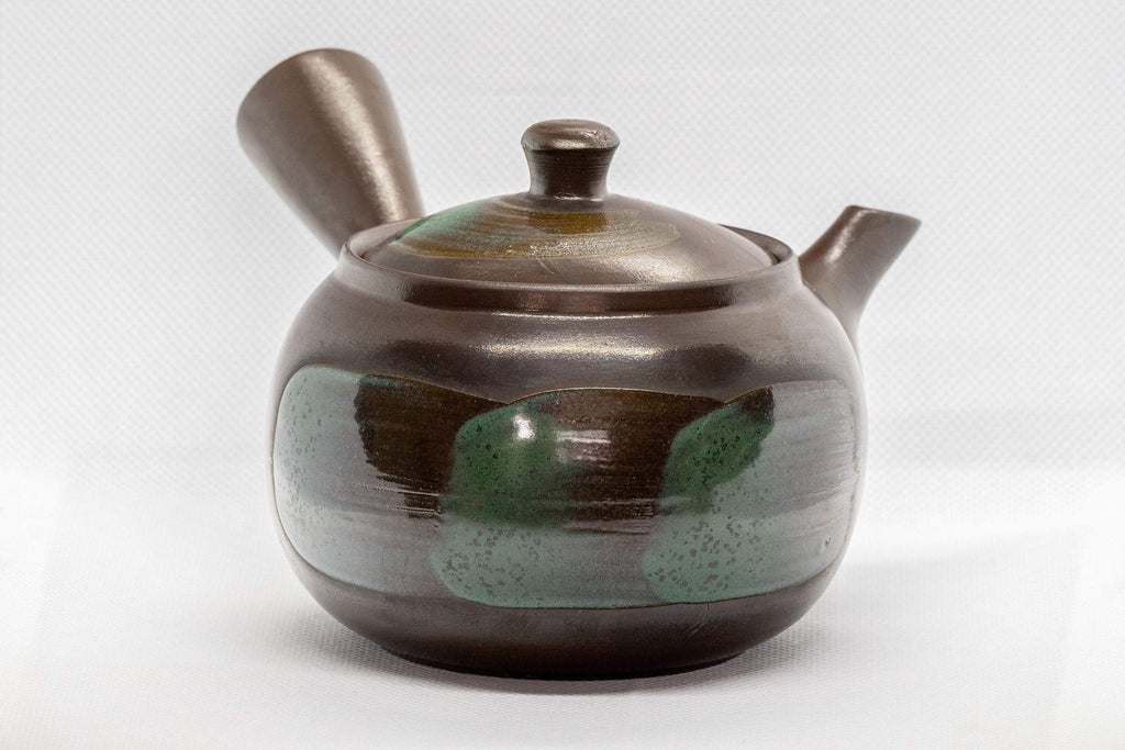 Japanese Kyusu - Hakeme Banko-yaki Teapot - 360ml