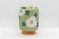 Japanese Teacup - Camellias Glazed Tsutsu-gata Yunomi - 200ml