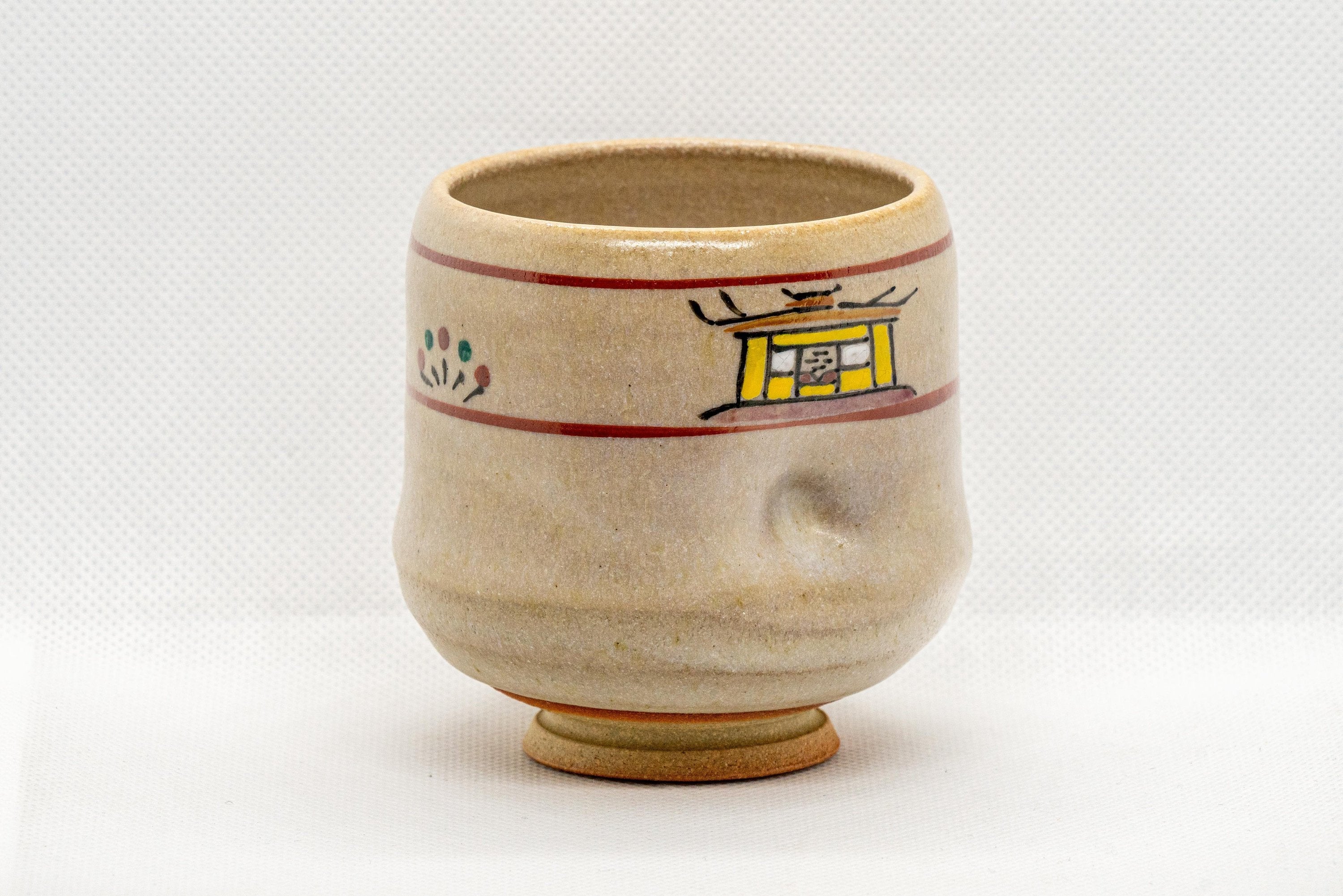 Japanese Teacup - Akahada-yaki Tsutsu-gata Yunomi - 180ml