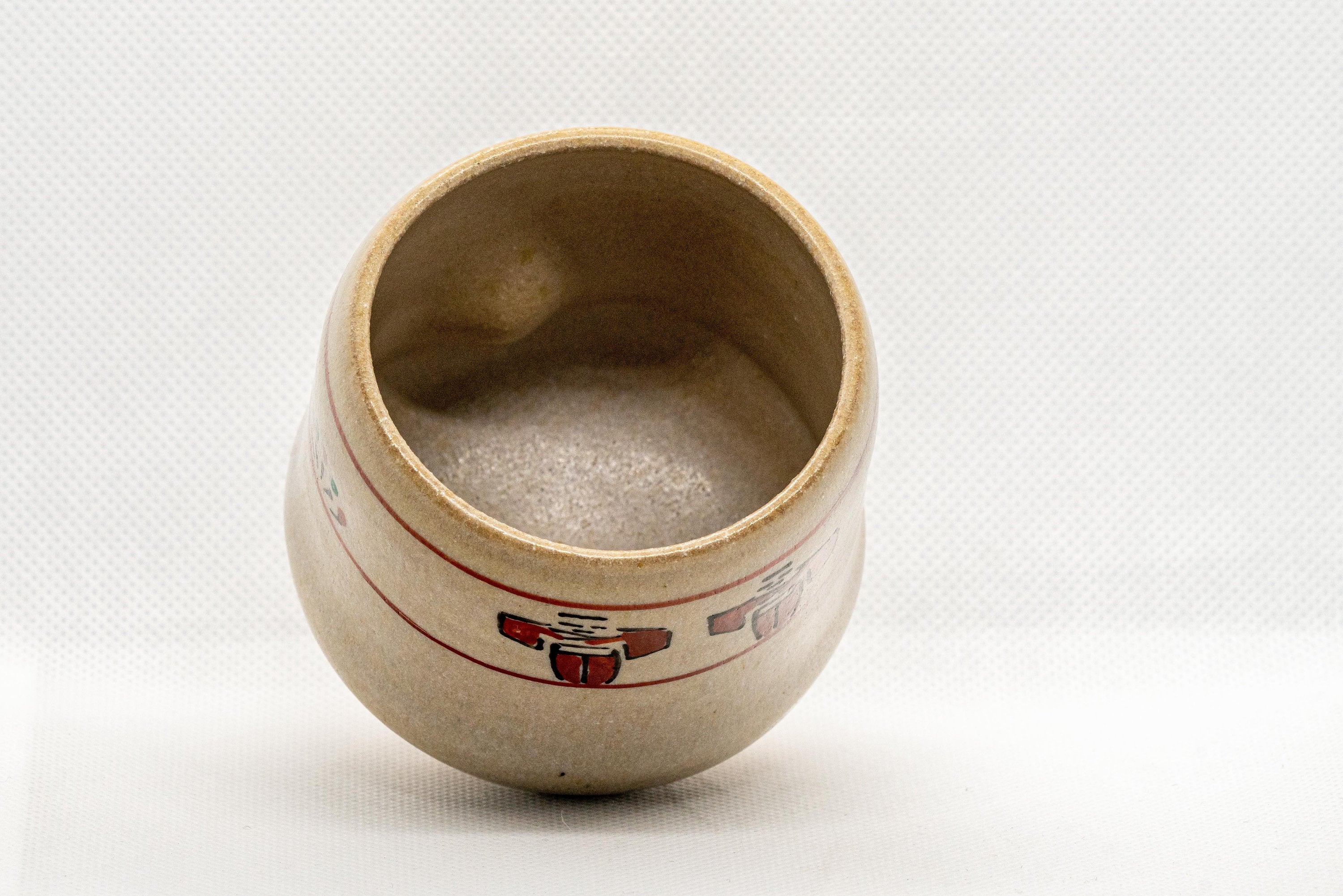 Japanese Teacup - Akahada-yaki Tsutsu-gata Yunomi - 180ml