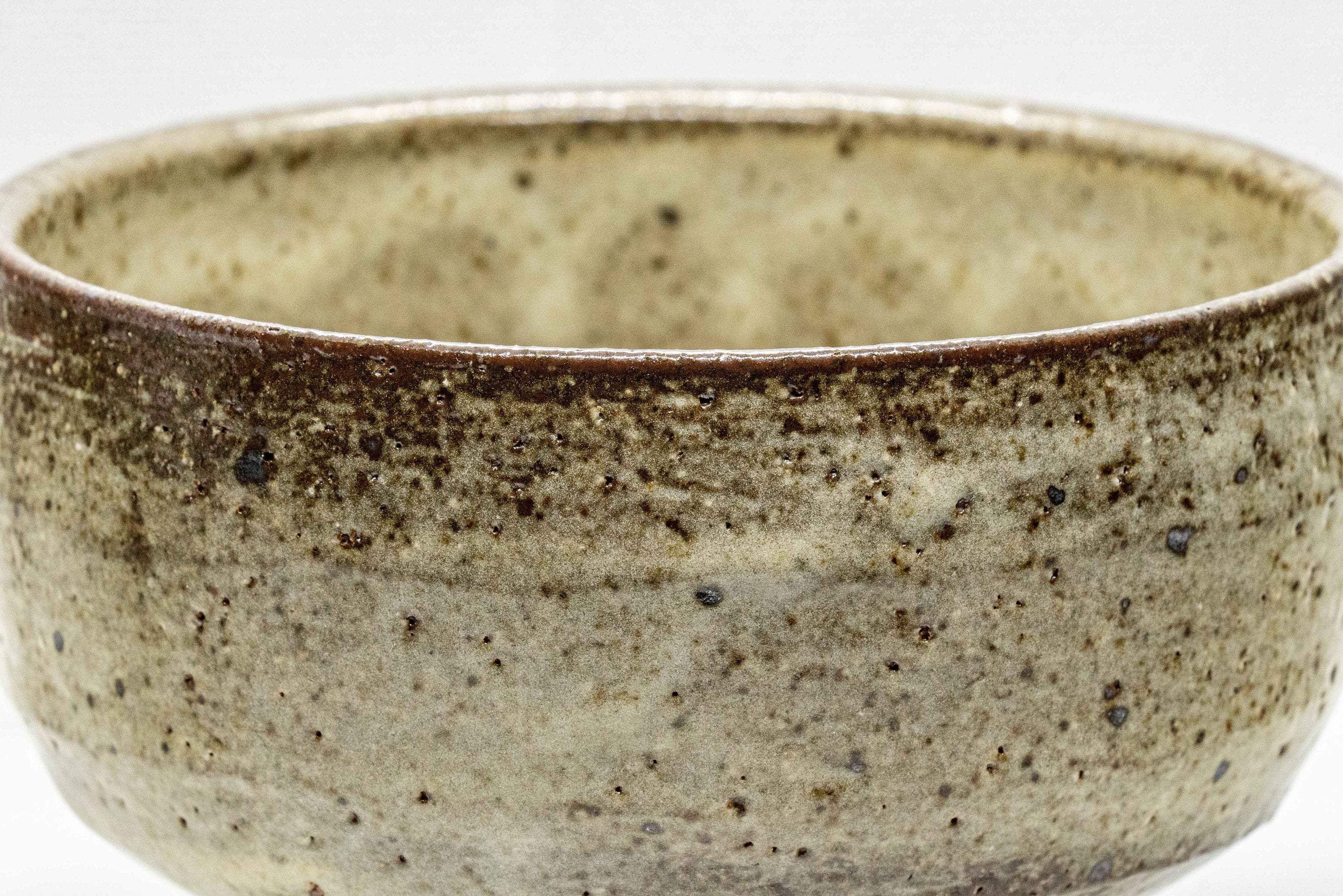 Japanese Matcha Bowl - Mino-yaki hantsutsu-gata chawan - 400ml