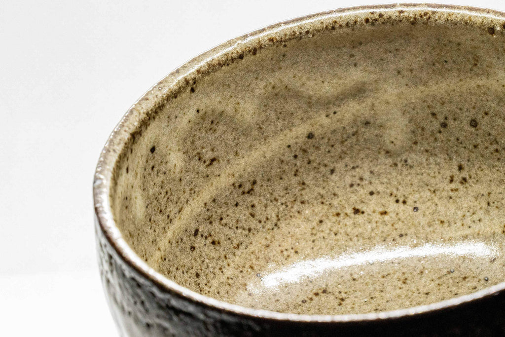 Japanese Matcha Bowl - Mino-yaki hantsutsu-gata chawan - 400ml