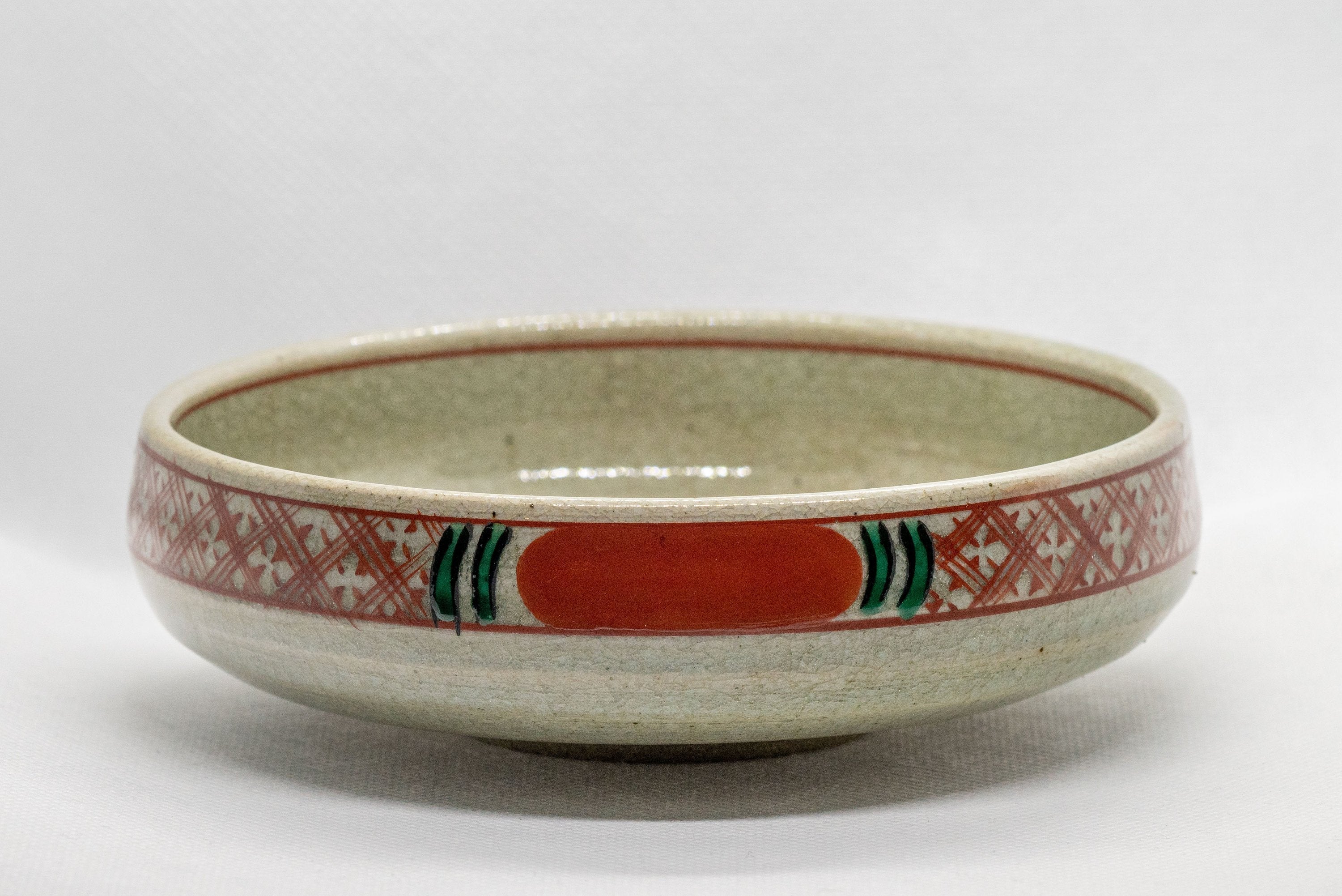 Japanese Matcha Bowl - Shibukusa-yaki Badarai-gata chawan