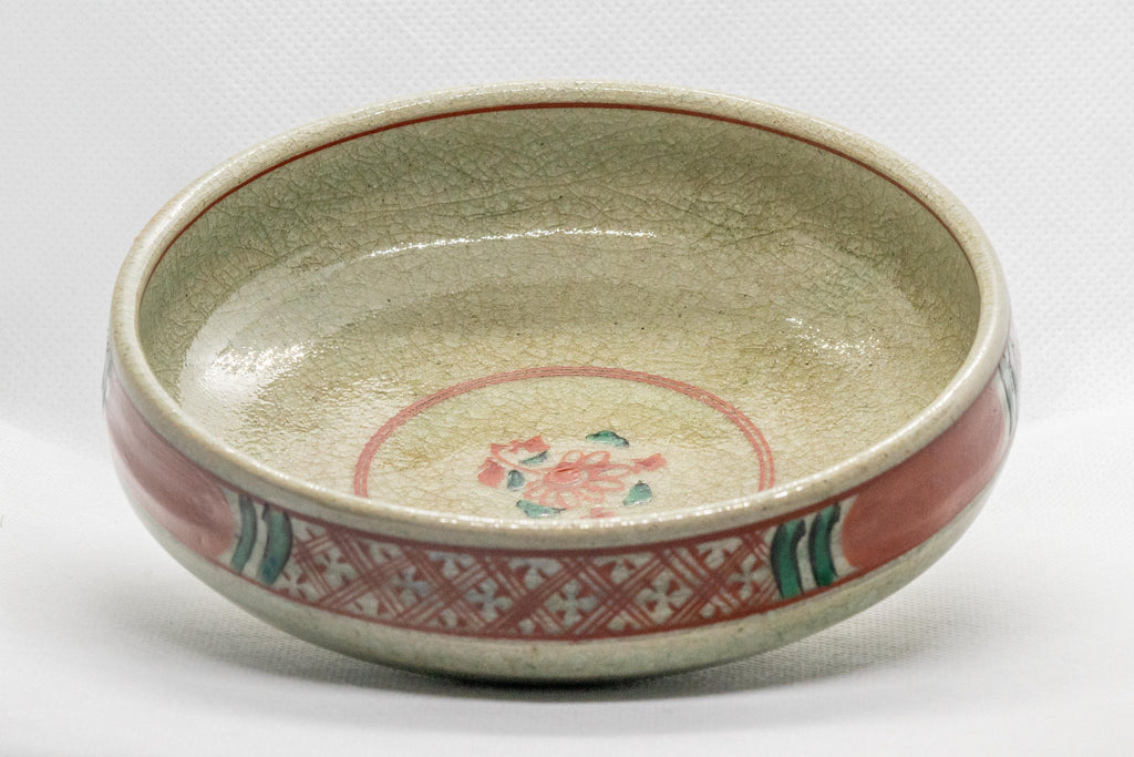 Japanese Matcha Bowl - Shibukusa-yaki Badarai-gata chawan