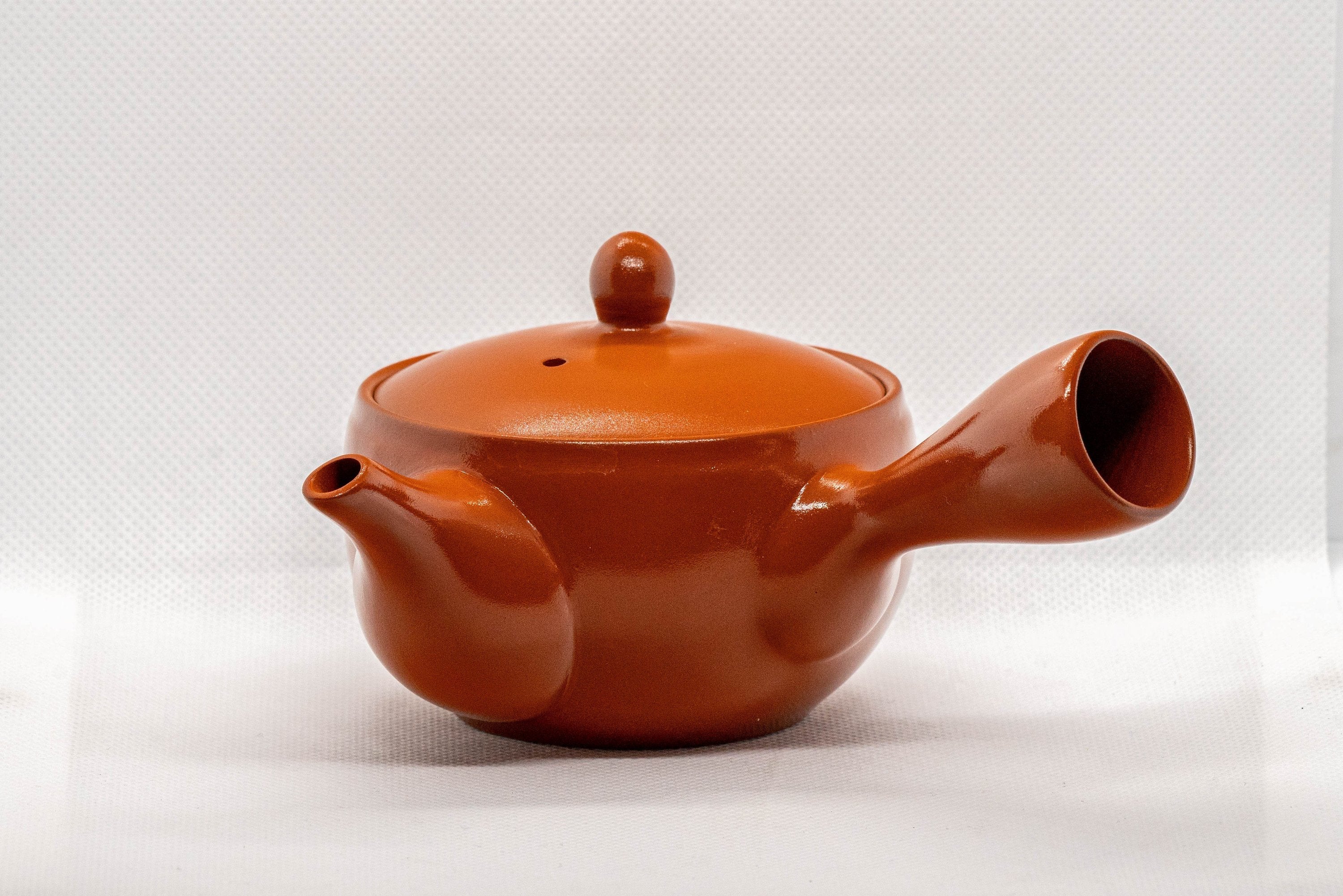 Japanese Kyusu - Plum Blossoms Tokoname-yaki Teapot - 175ml