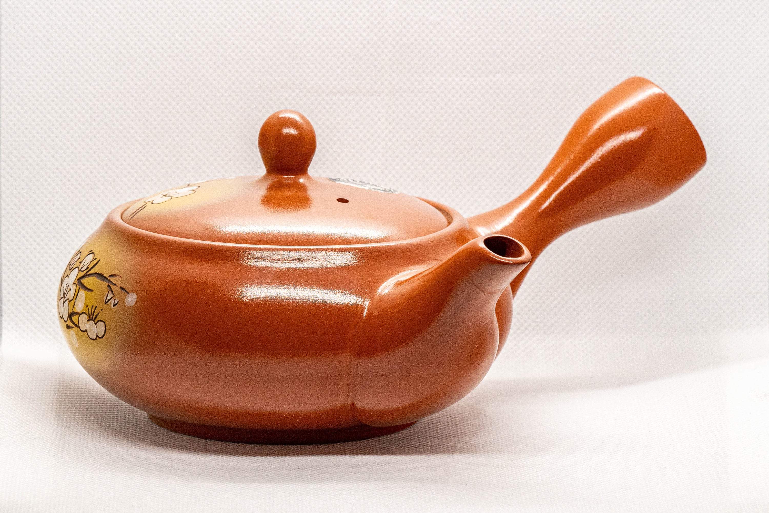 Japanese Kyusu - Tokoname-yaki Obi-ami Teapot - 375ml