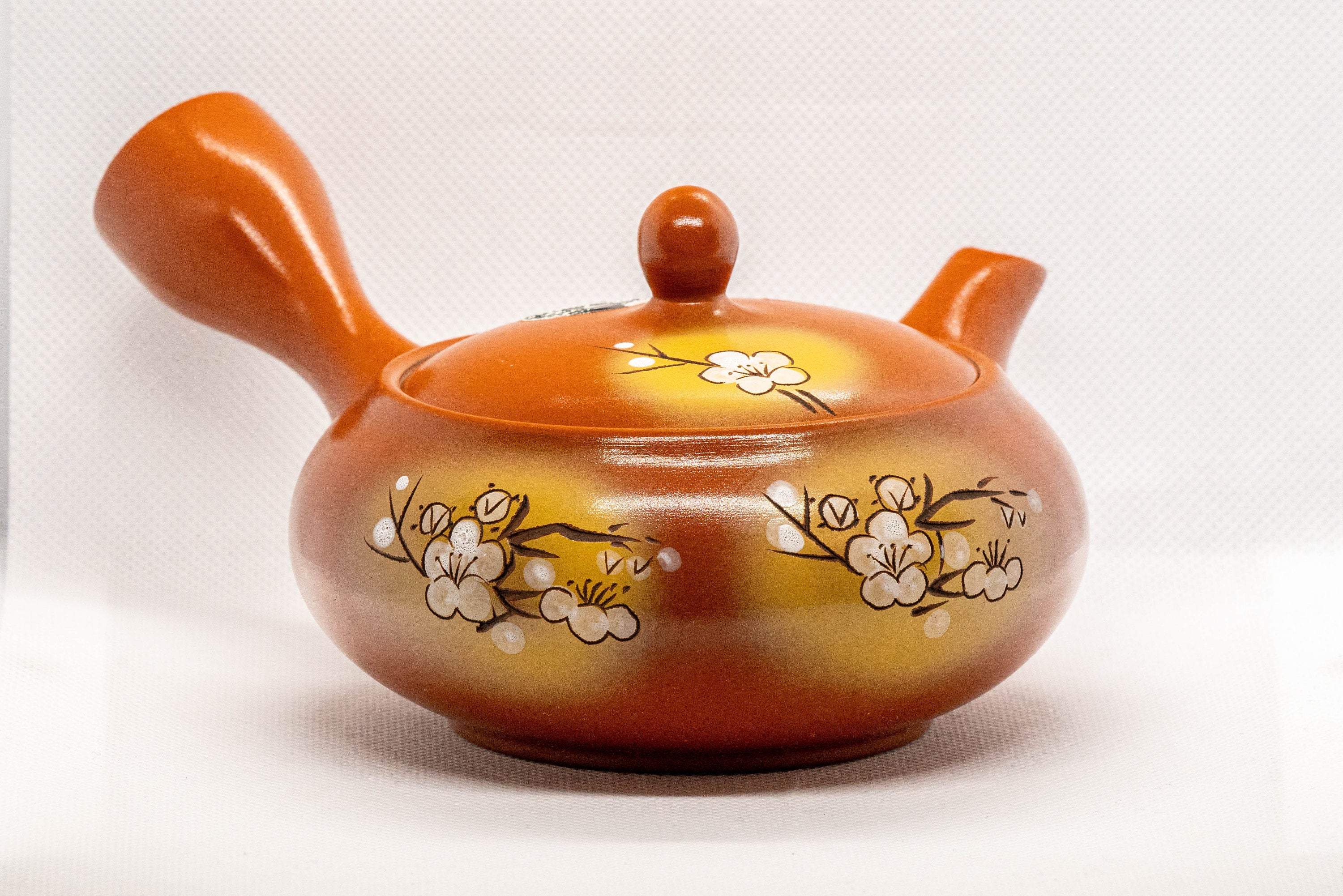 Japanese Kyusu - Tokoname-yaki Obi-ami Teapot - 375ml