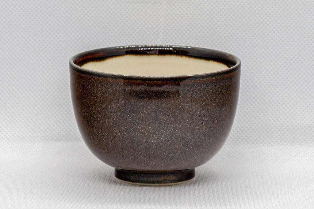 Japanese Teacup - Tenmoku Arita-yaki Yunomi - 135ml