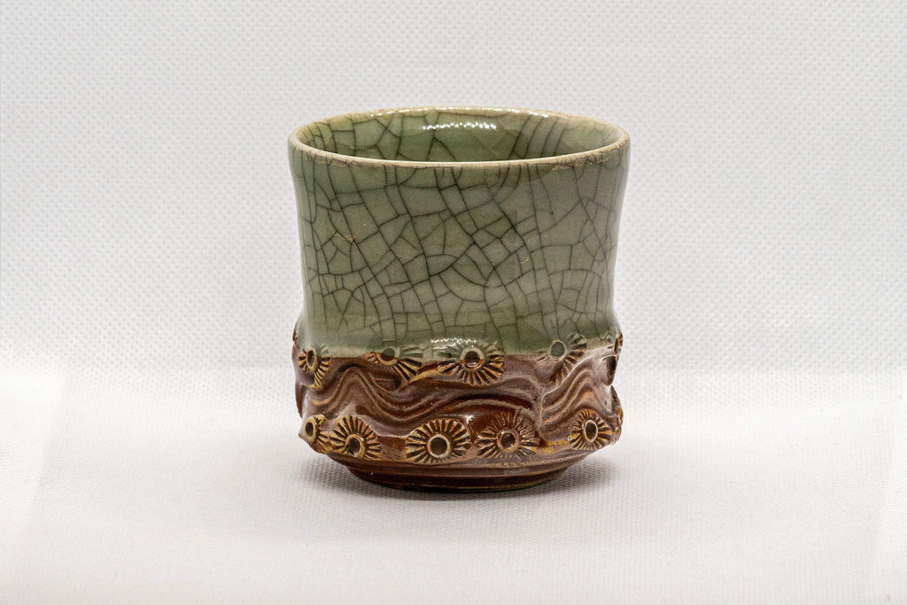 Japanese Teacup - Celadon Yunomi - 140ml