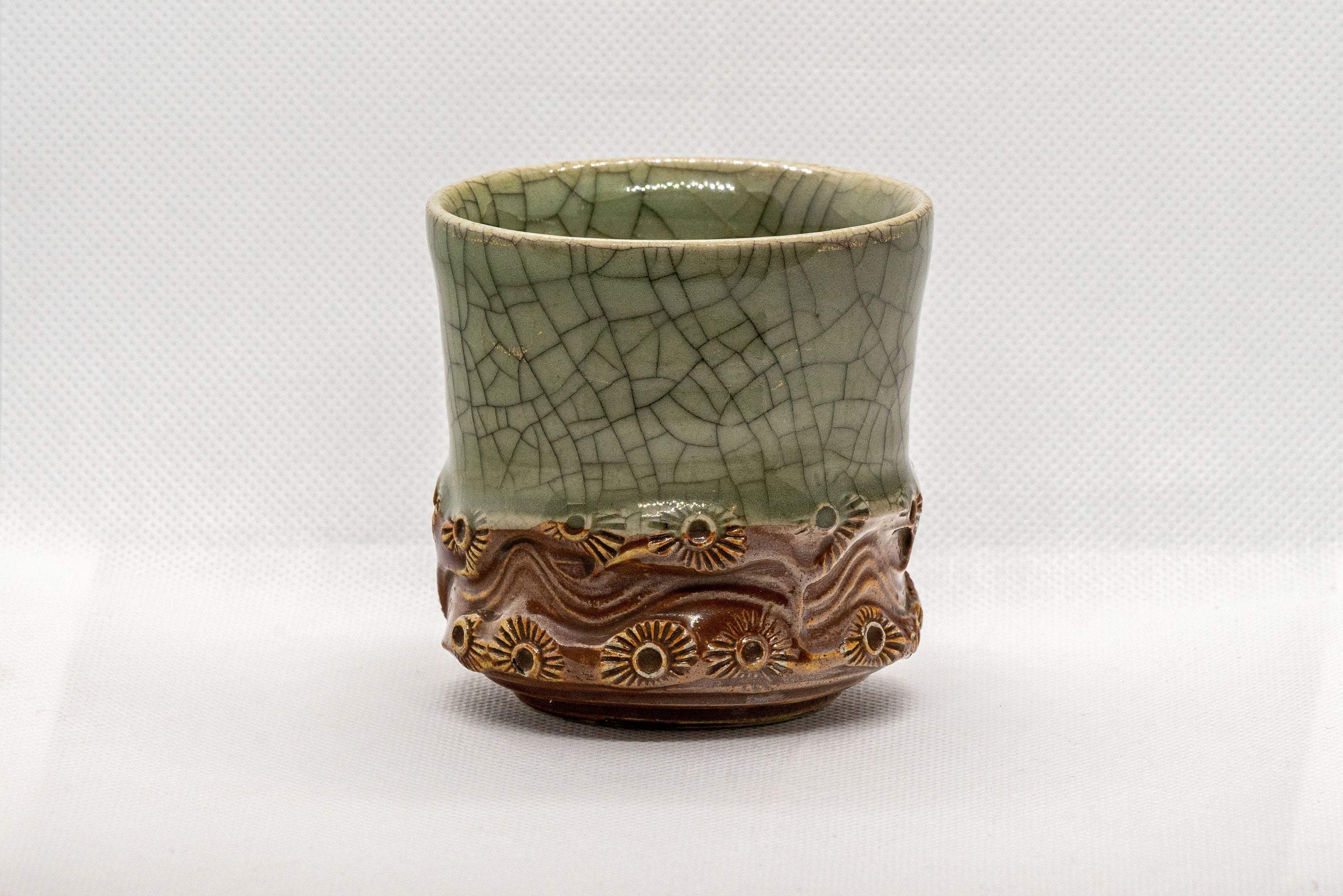 Japanese Teacup - Celadon Yunomi - 140ml