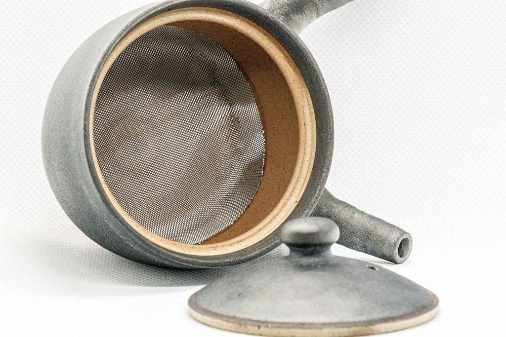 Japanese Kyusu - Matte Black Soko-ami Teapot - 175ml