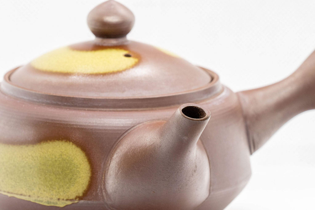 Japanese Kyusu - Hakeme Banko-yaki Teapot - 380ml
