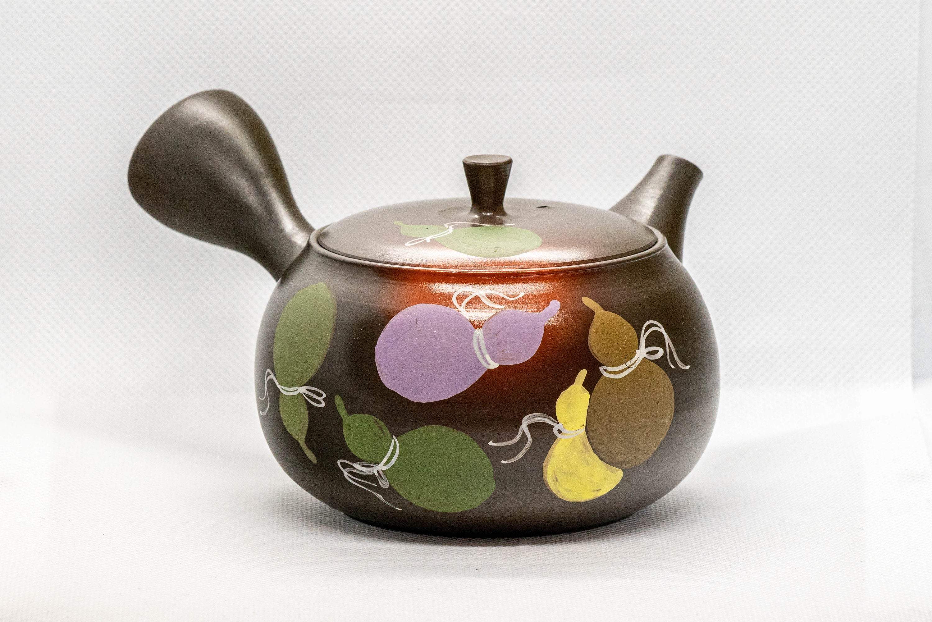 Japanese Kyusu - 玉光 Gyokko Yōhen Tokoname-yaki Sasame Teapot - 325ml