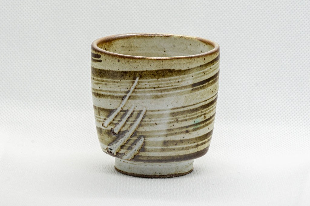 Japanese Teacup - Spiral Tsutsu-gata Yunomi - 170ml