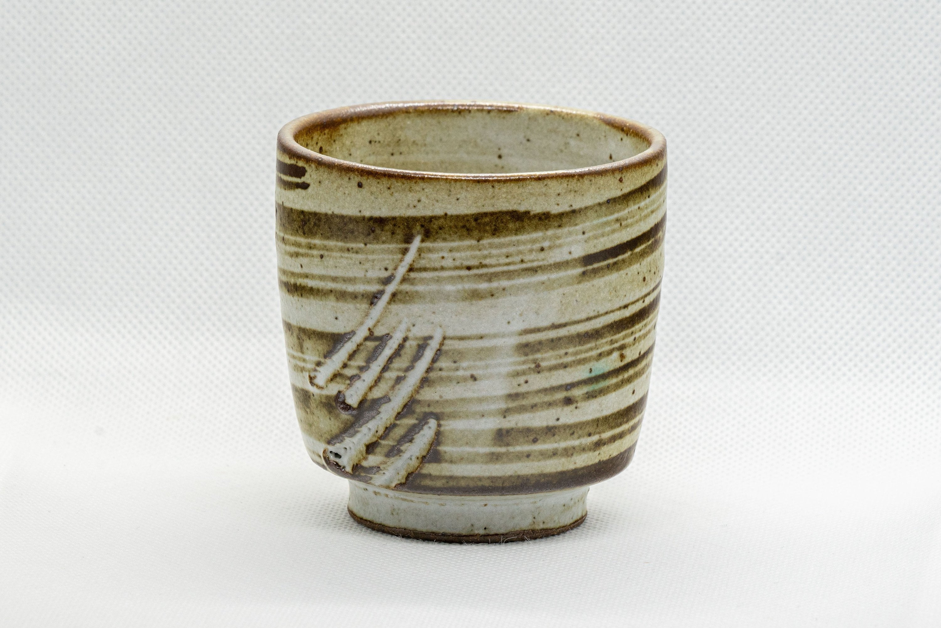 Japanese Teacup - Spiral Tsutsu-gata Yunomi - 170ml
