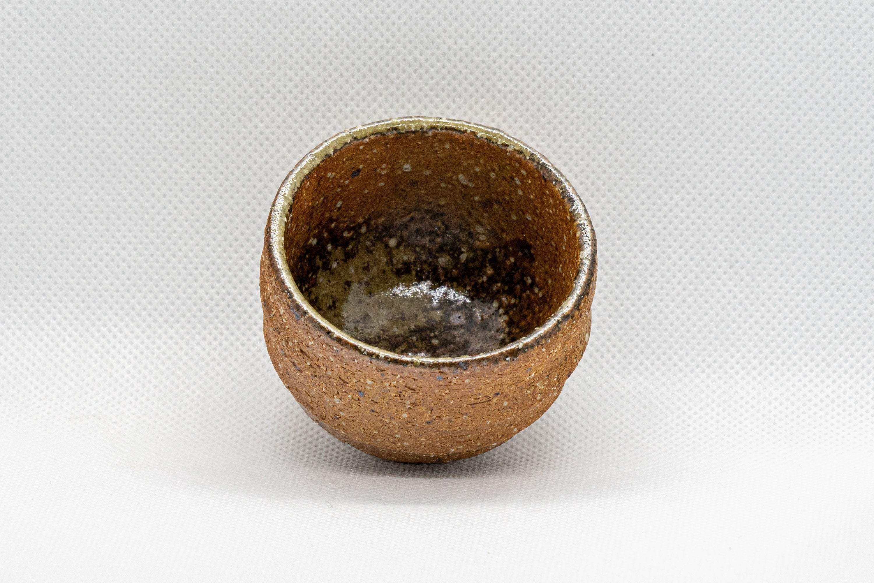 Japanese Teacup - Stoneware Shigaraki-yaki Guinomi - 50ml