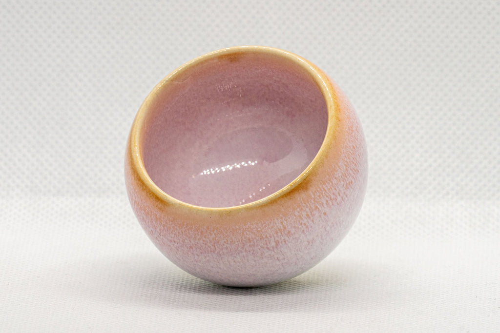 Japanese Teacups - Set of 5 Sakura Nagashi Wa-nari Guinomi - 60ml