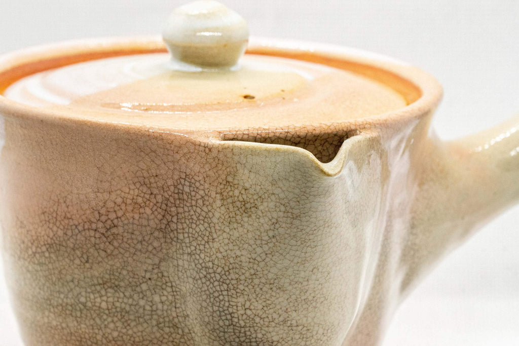 Japanese Kyusu - Hagi-yaki Do-ake Teapot - 300ml