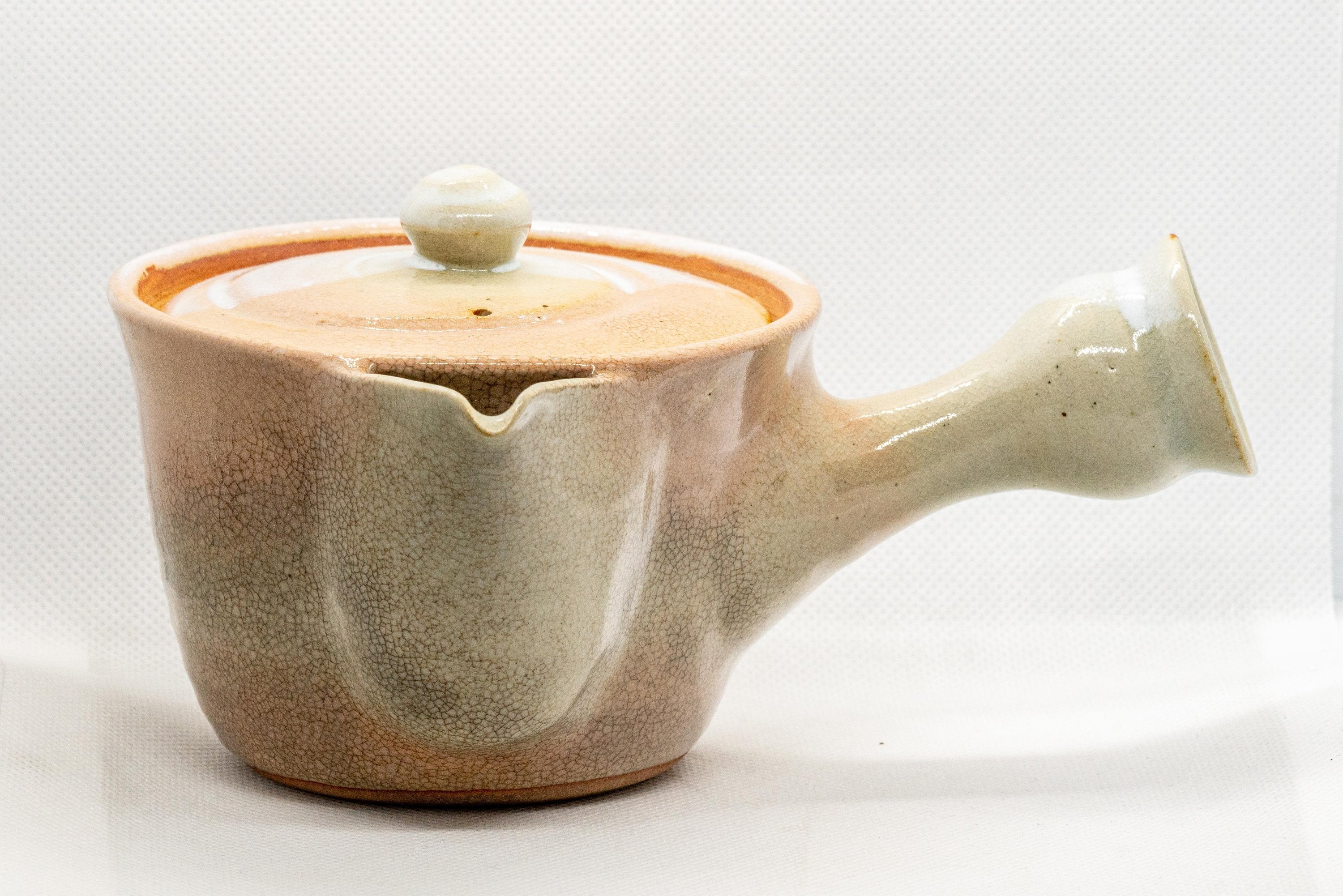 Japanese Kyusu - Hagi-yaki Do-ake Teapot - 300ml